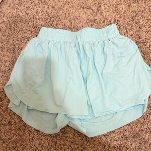 Light Blue Women's Shorts